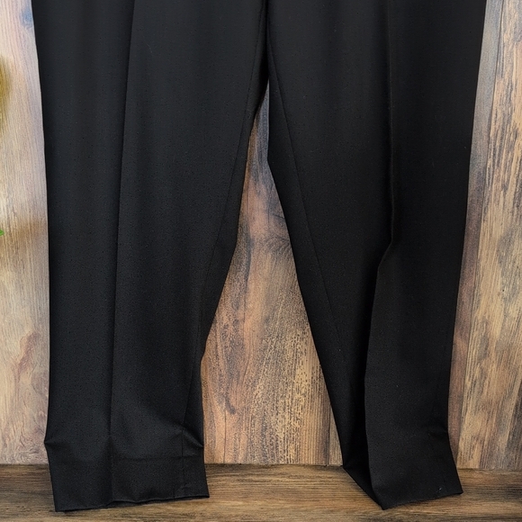 Apt. 9 Men's Black Wool Dress Pants 40x32      P180 - Picture 3 of 11